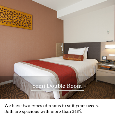 Semi Double Room